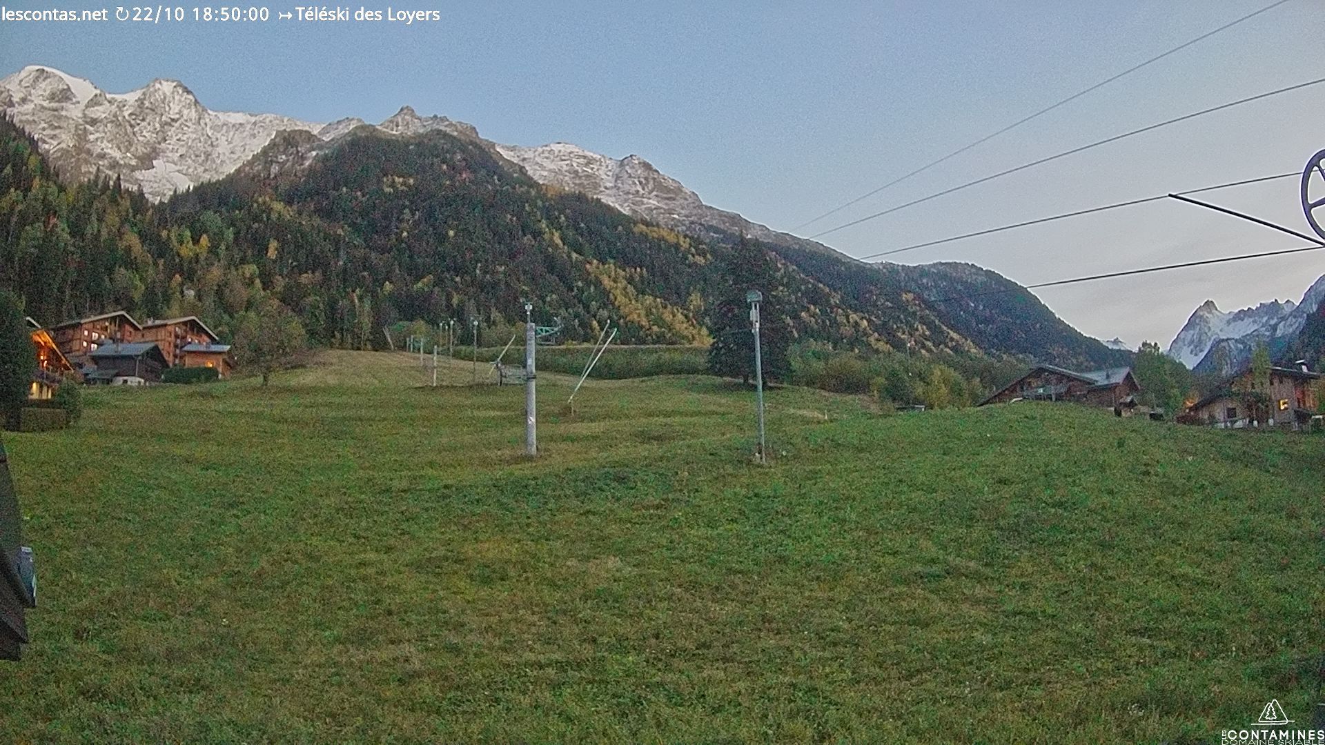 Les Contamines-Montjoie › Sud-est: Téleski des Loyers