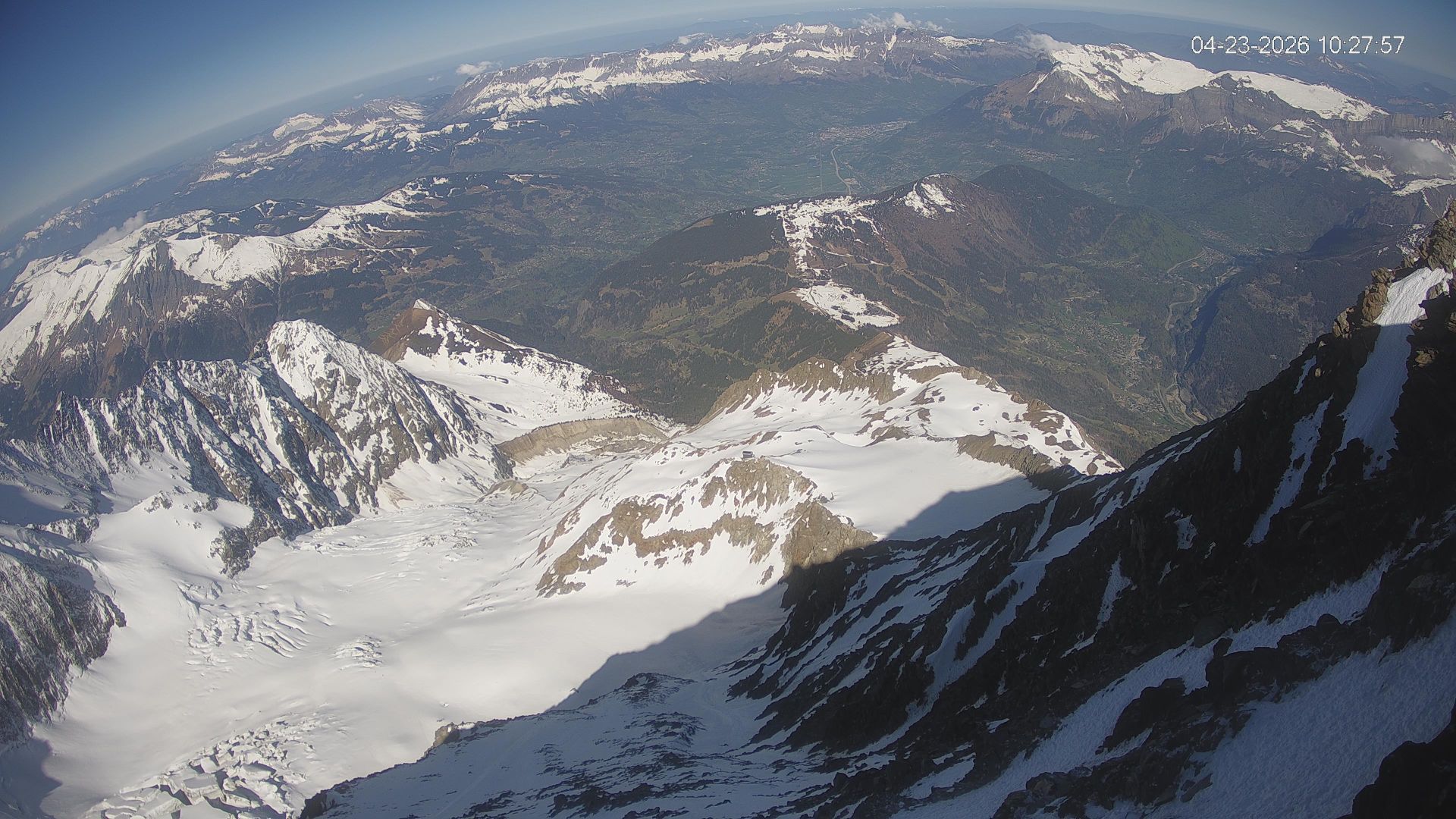 Saint-Gervais-les-Bains › Est: Refuge du Goûter(3815m) - Grand couloir
