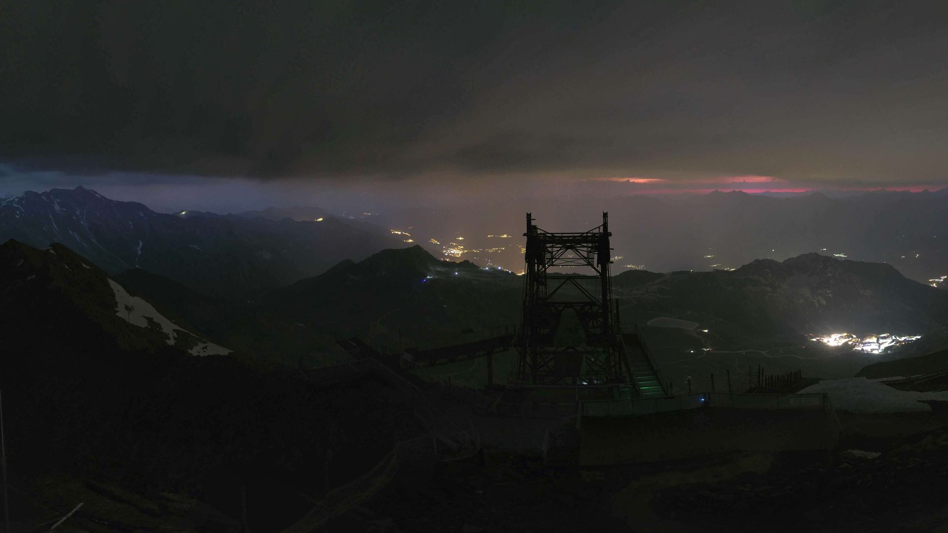 Villaroger › Ouest: Crête de l'Homme - Les Arcs Zipline