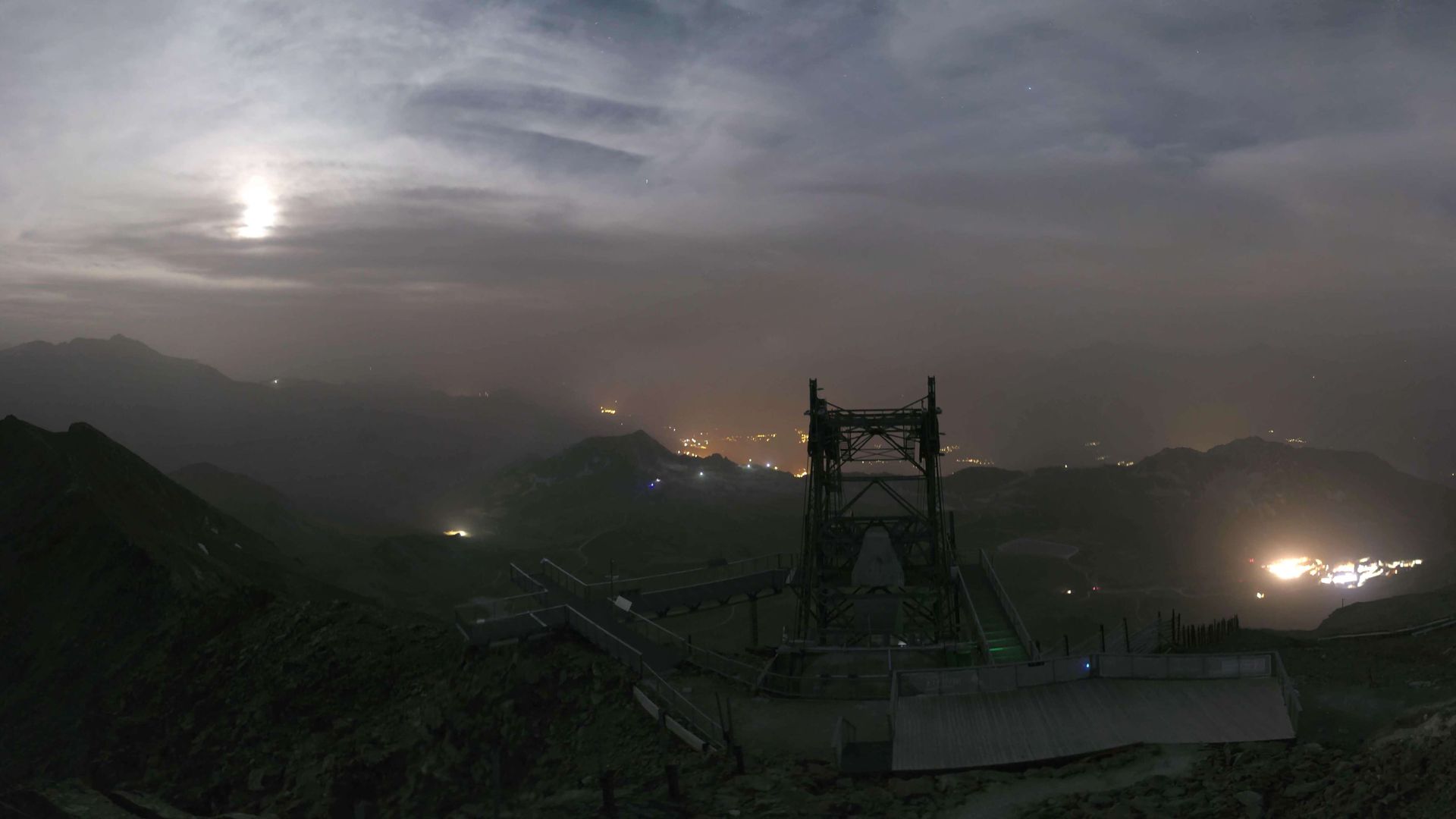 Villaroger › Ouest: Crête de l'Homme - Les Arcs Zipline