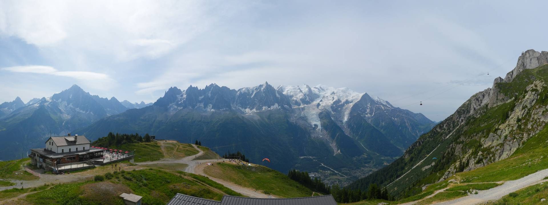 Chamonix-Mont-Blanc › Est: Altitude 2000 - Planpraz - Aiguille Verte - Les Droites
