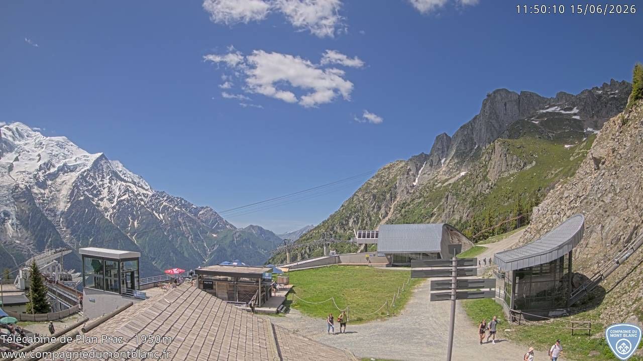 Chamonix-Mont-Blanc › Sud-ouest: Télécabine Planpraz (gare amont)
