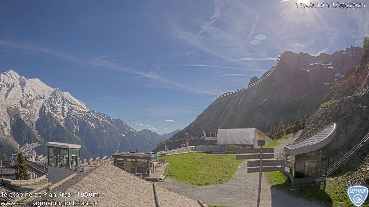 Chamonix-Mont-Blanc › Sud-ouest: Télécabine Planpraz (gare amont)