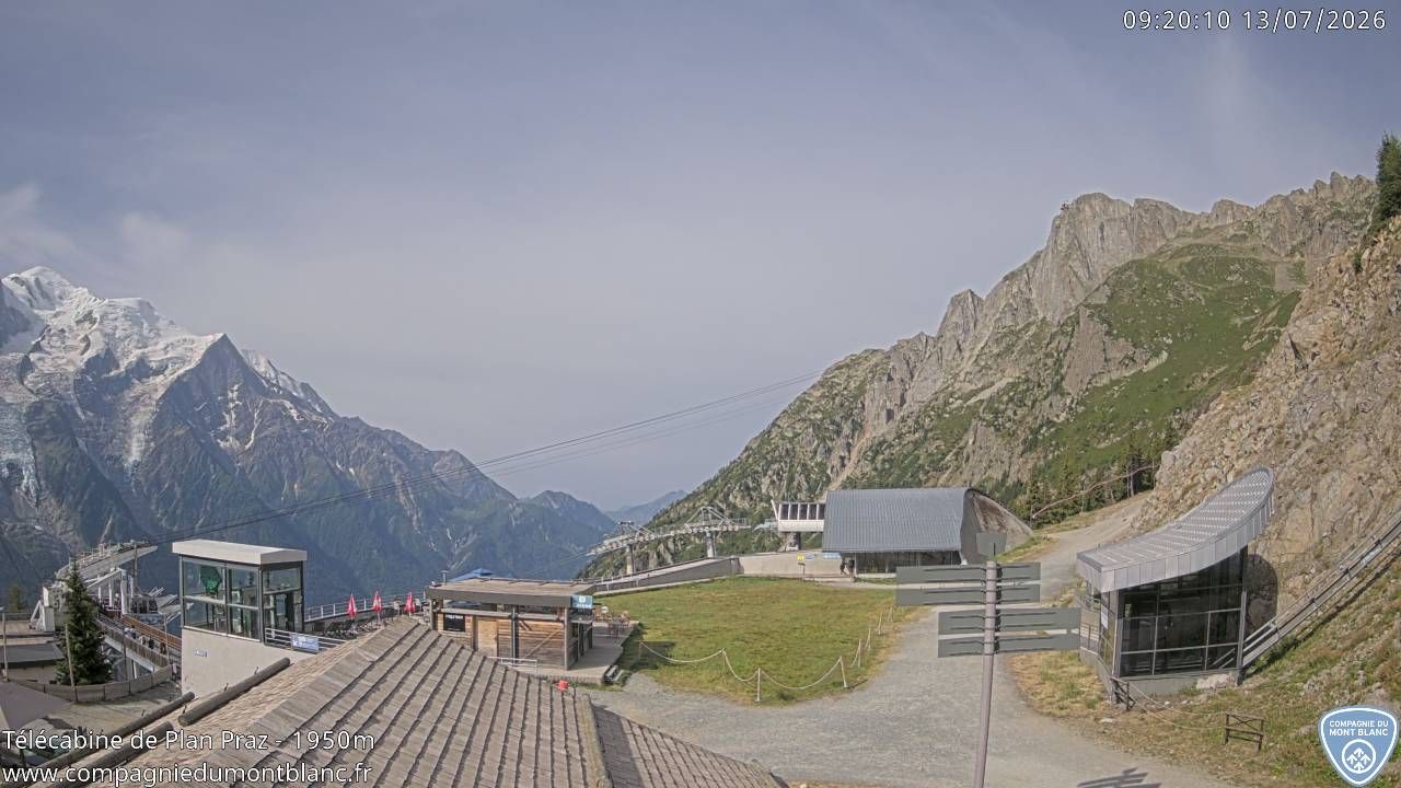 Chamonix-Mont-Blanc › Sud-ouest: Télécabine Planpraz (gare amont)