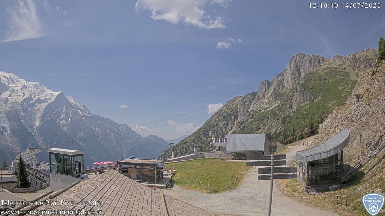 Chamonix-Mont-Blanc › Sud-ouest: Télécabine Planpraz (gare amont)