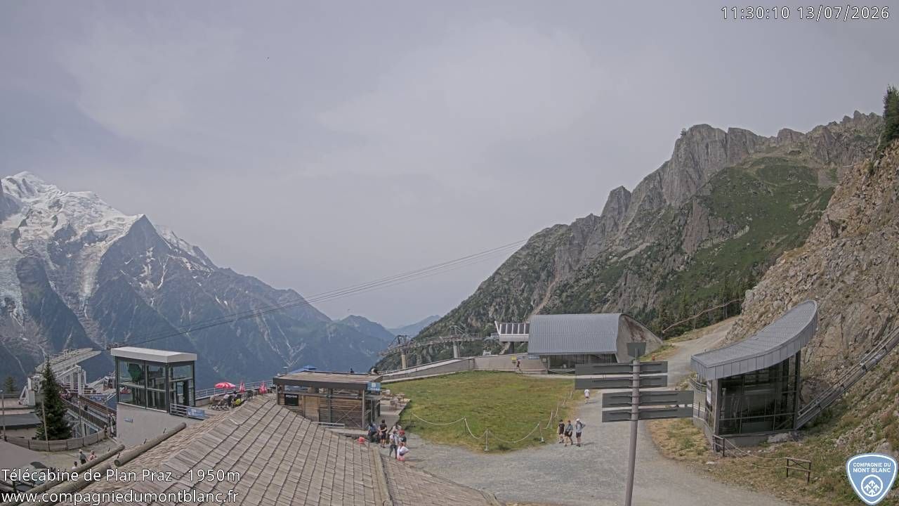 Chamonix-Mont-Blanc › Sud-ouest: Télécabine Planpraz (gare amont)