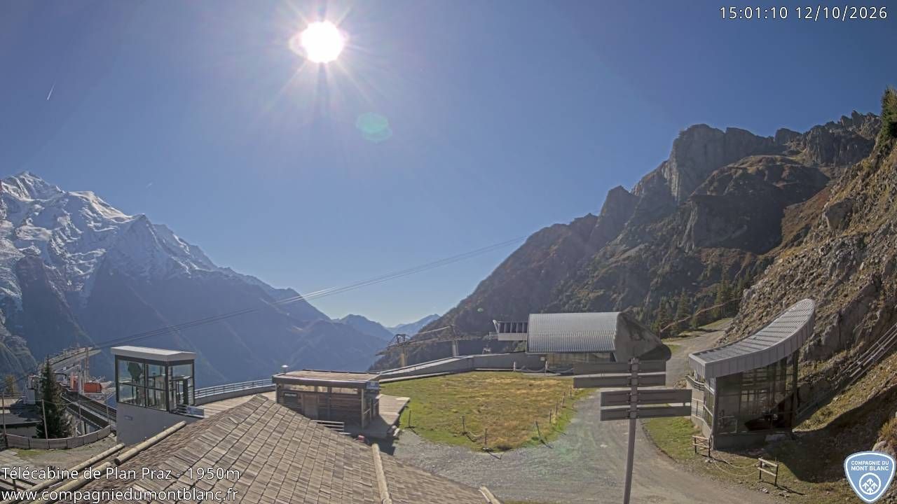 Chamonix-Mont-Blanc › Sud-ouest: Télécabine Planpraz (gare amont)