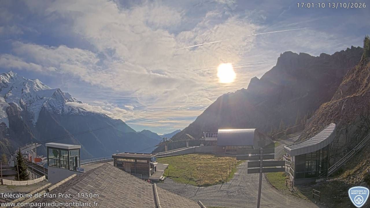 Chamonix-Mont-Blanc › Sud-ouest: Télécabine Planpraz (gare amont)