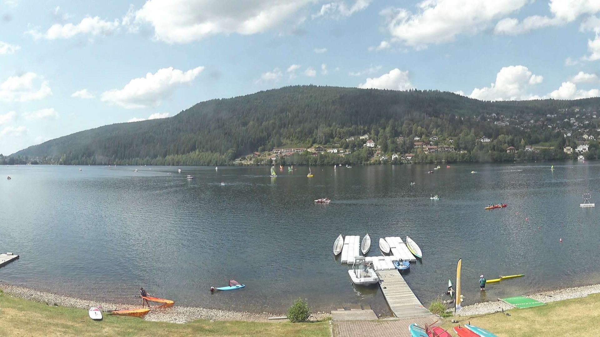 Gérardmer: Vue sur le lac de