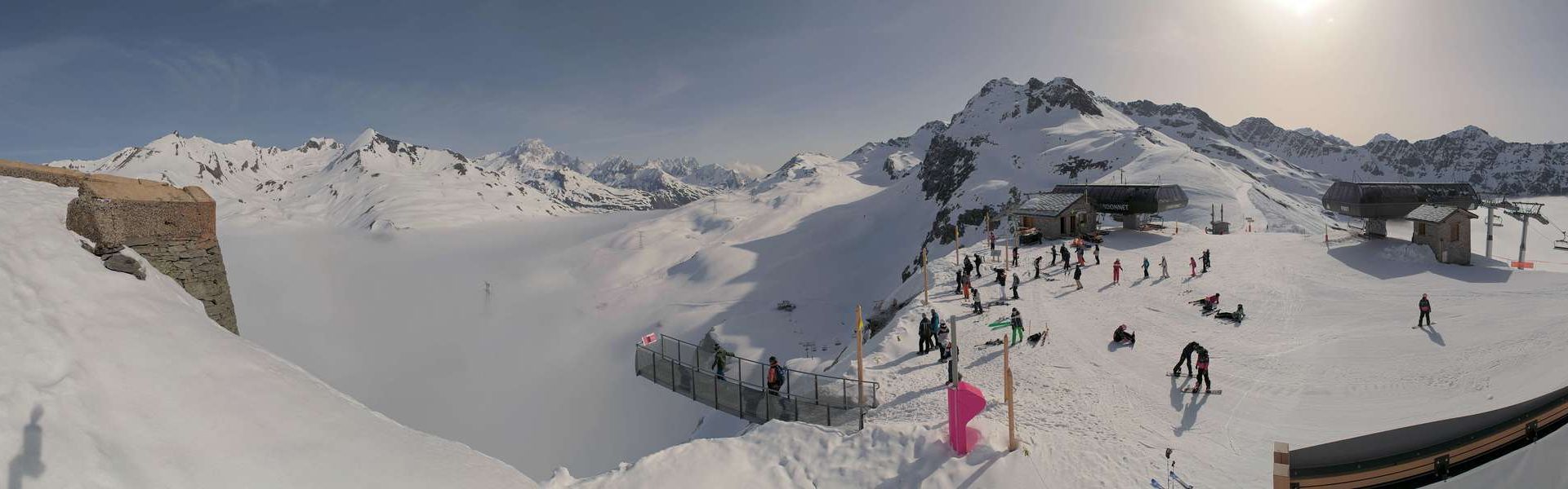 Montvalezan › Nord-est: La Rosière - Région Rhône-Alpes, France: La Traversette