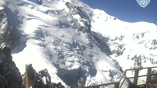 Les Bossons: Mont-Blanc from Aiguille du Midi