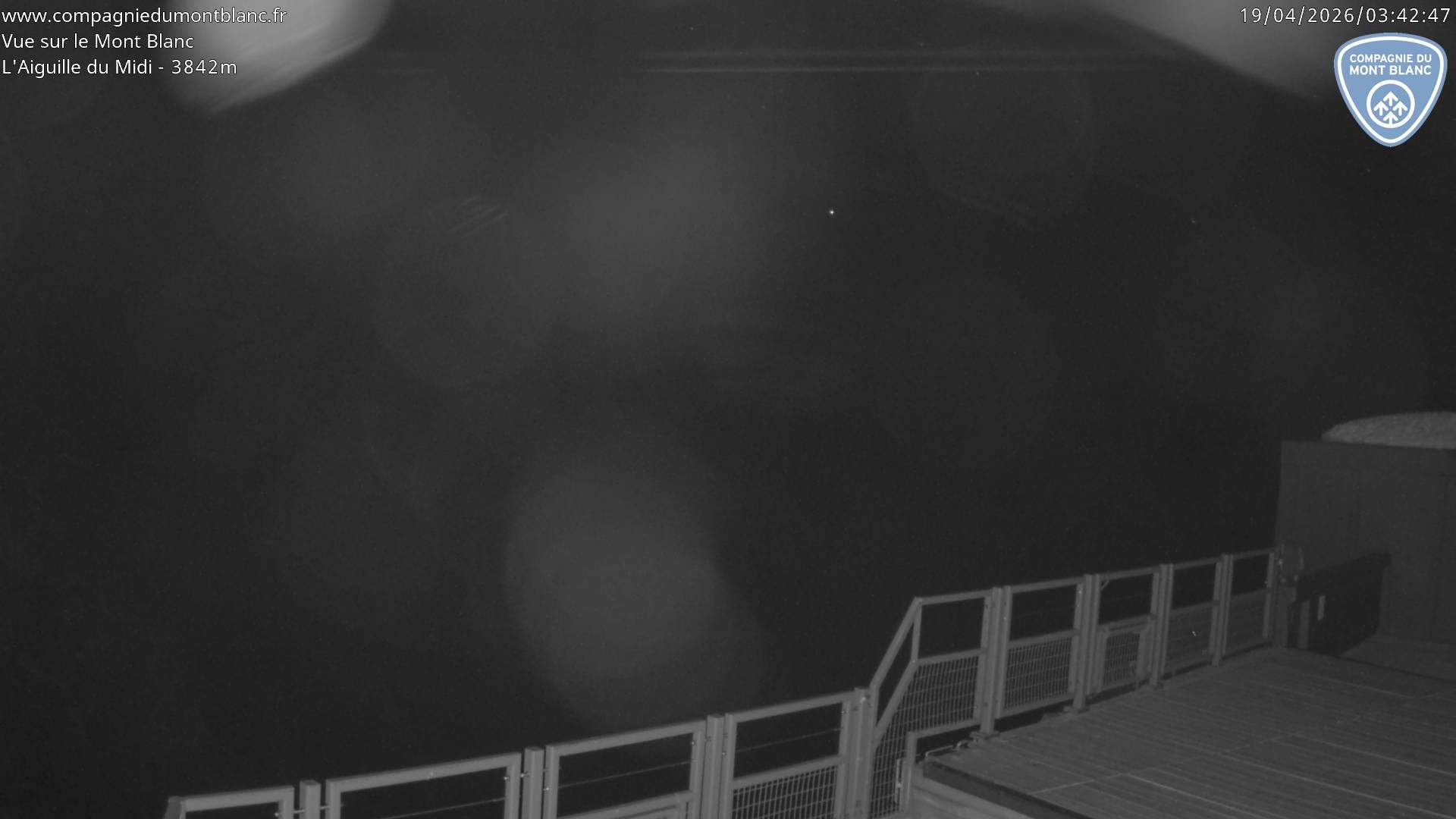 Les Bossons: Mont-Blanc from Aiguille du Midi