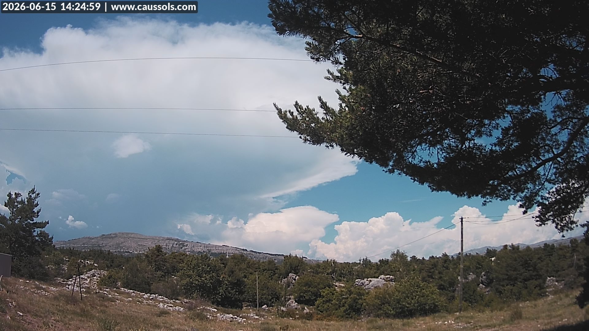 Caussols › Nord: Observatoire de Calern