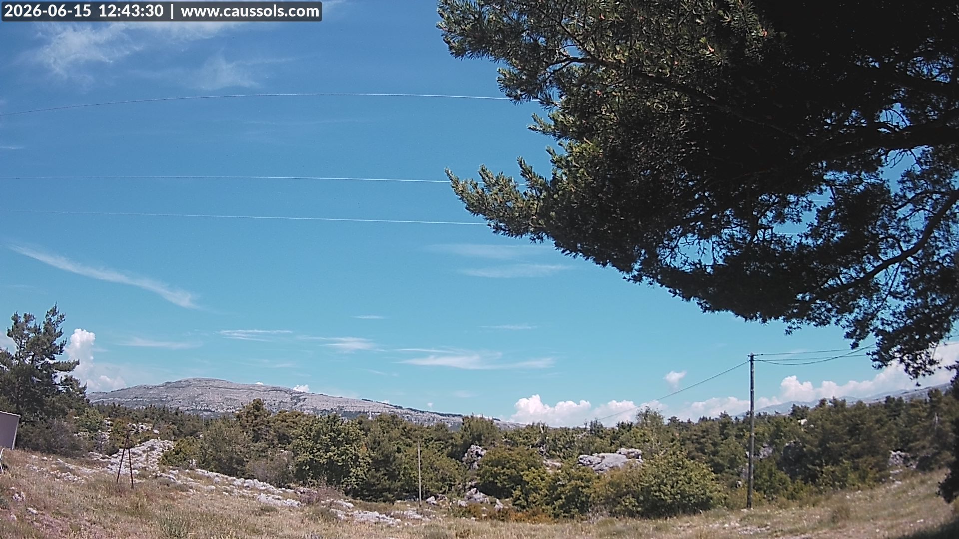 Caussols › Nord: Observatoire de Calern