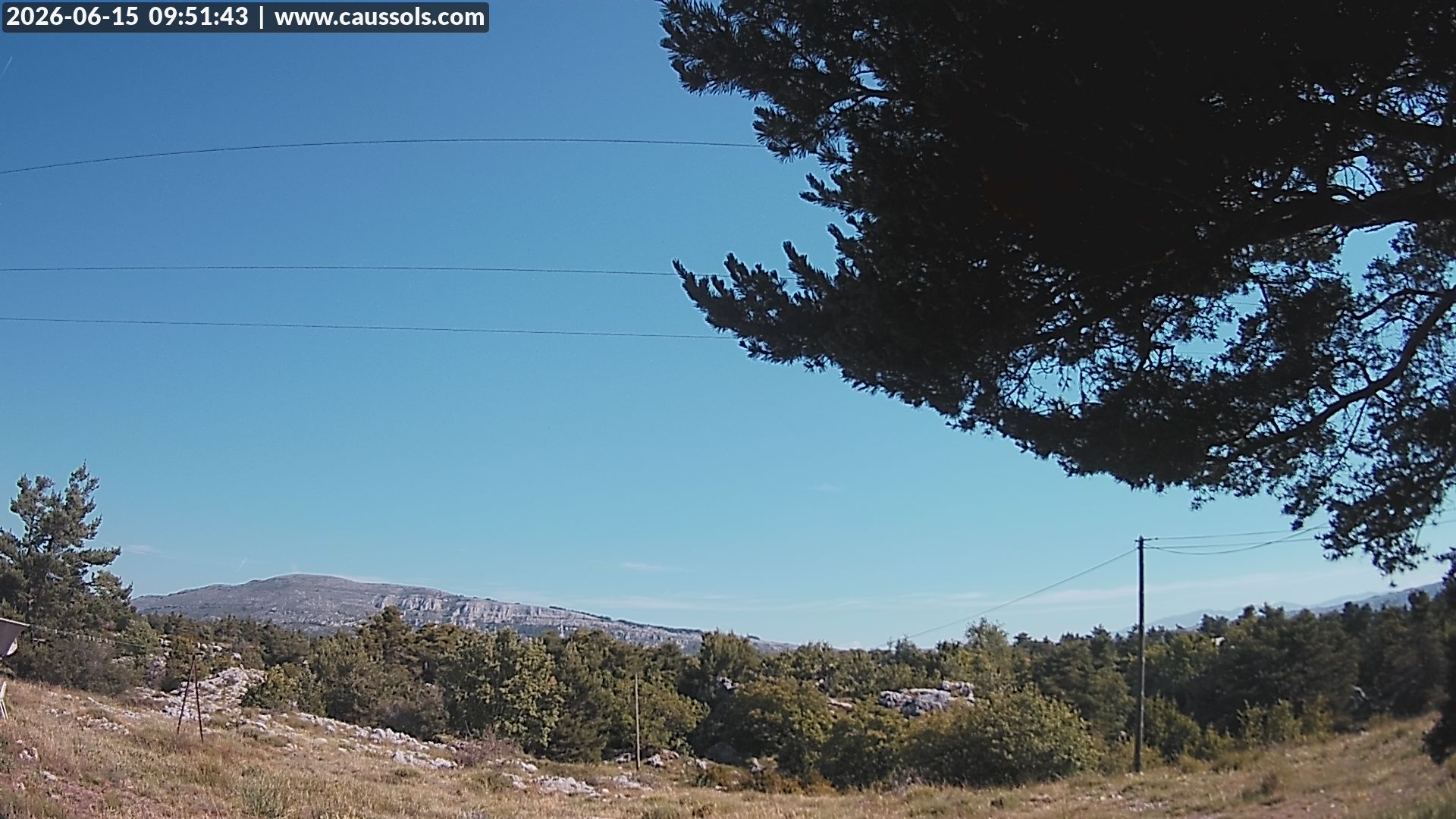 Caussols › Nord: Observatoire de Calern