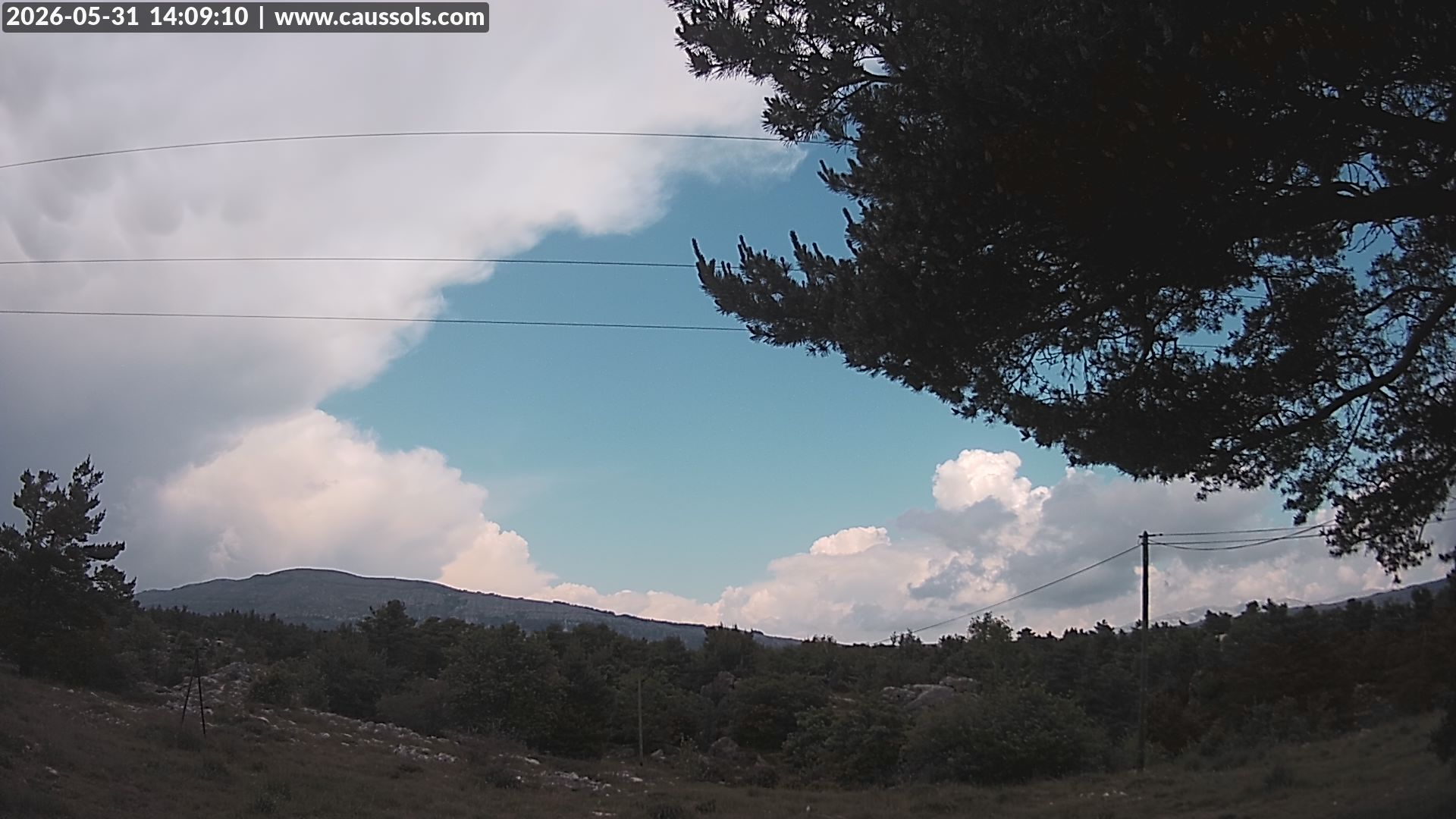 Caussols › Nord: Observatoire de Calern