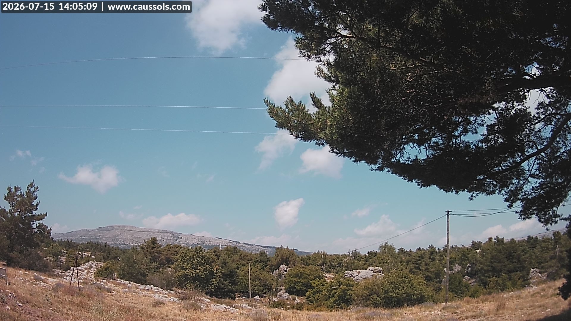 Caussols › Nord: Observatoire de Calern