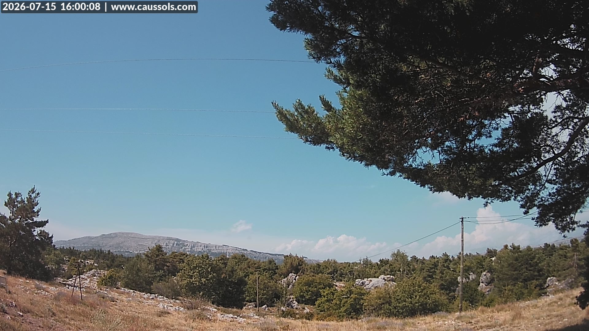Caussols › Nord: Observatoire de Calern