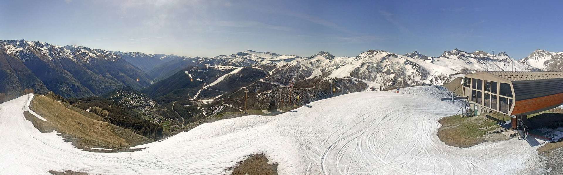 Saint-Étienne-de-Tinée: Auron (360º from Berchia)