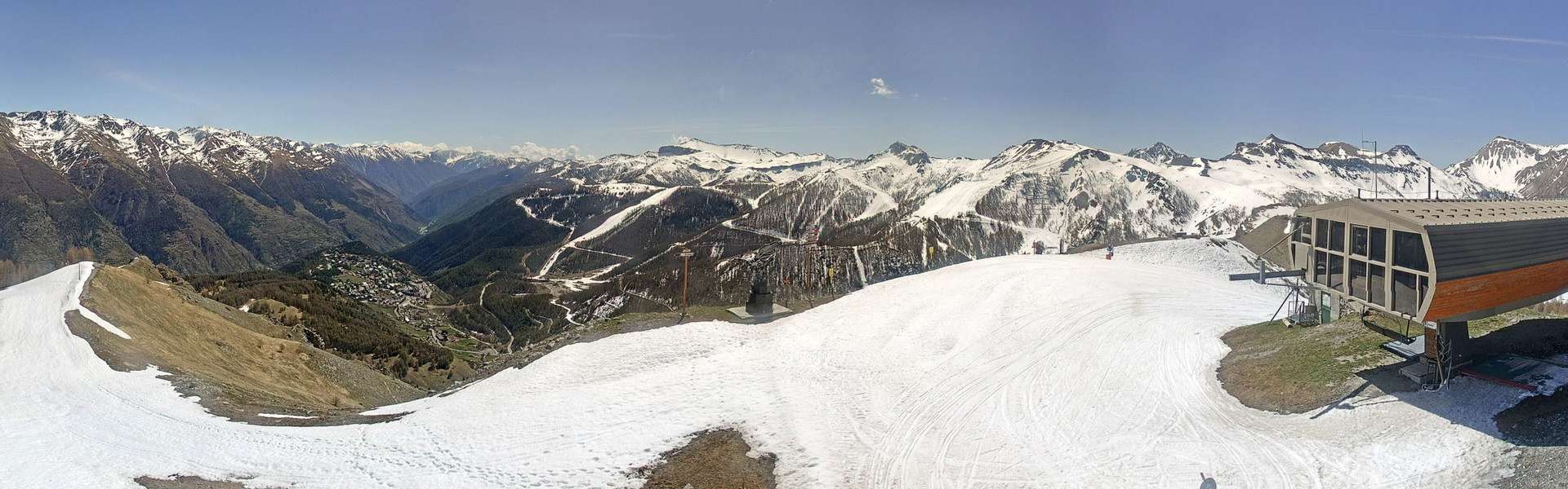 Saint-Étienne-de-Tinée: Auron (360º from Berchia)