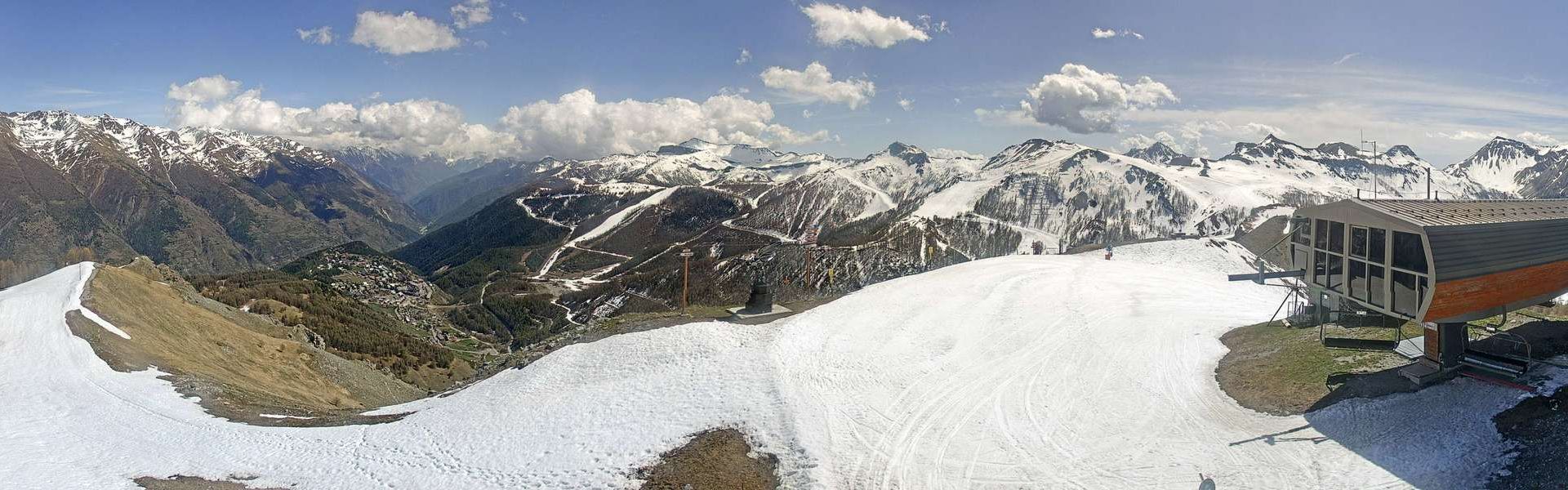 Saint-Étienne-de-Tinée: Auron (360º from Berchia)