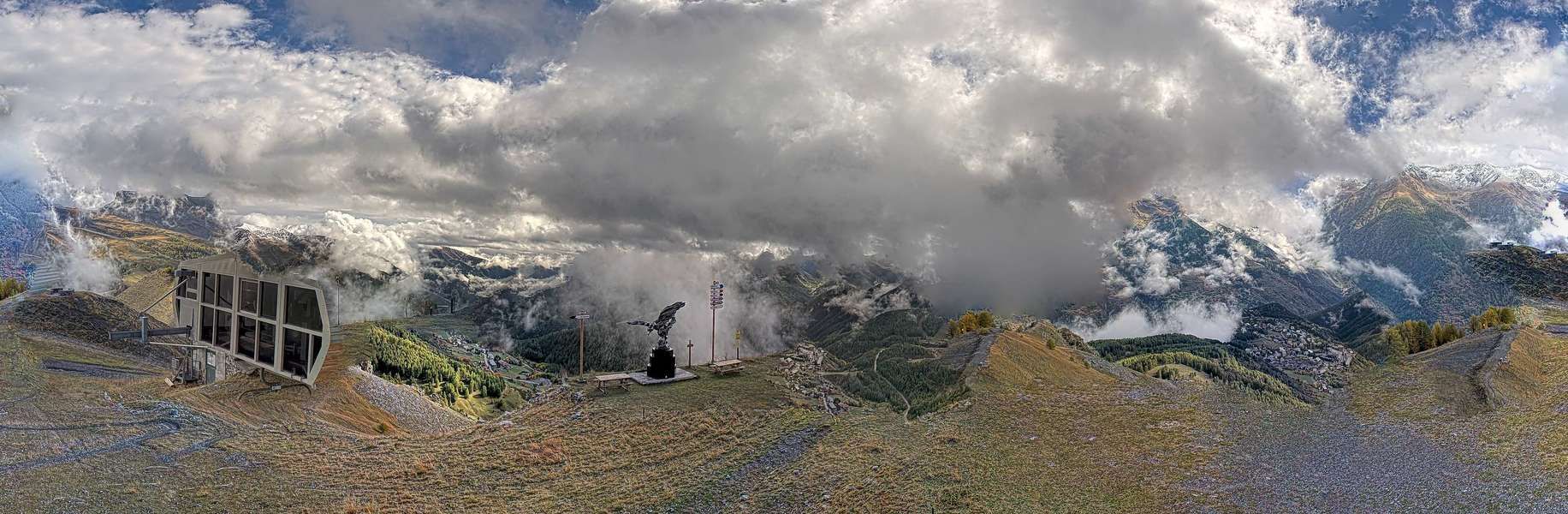 Saint-Étienne-de-Tinée: Auron (360º from Berchia)