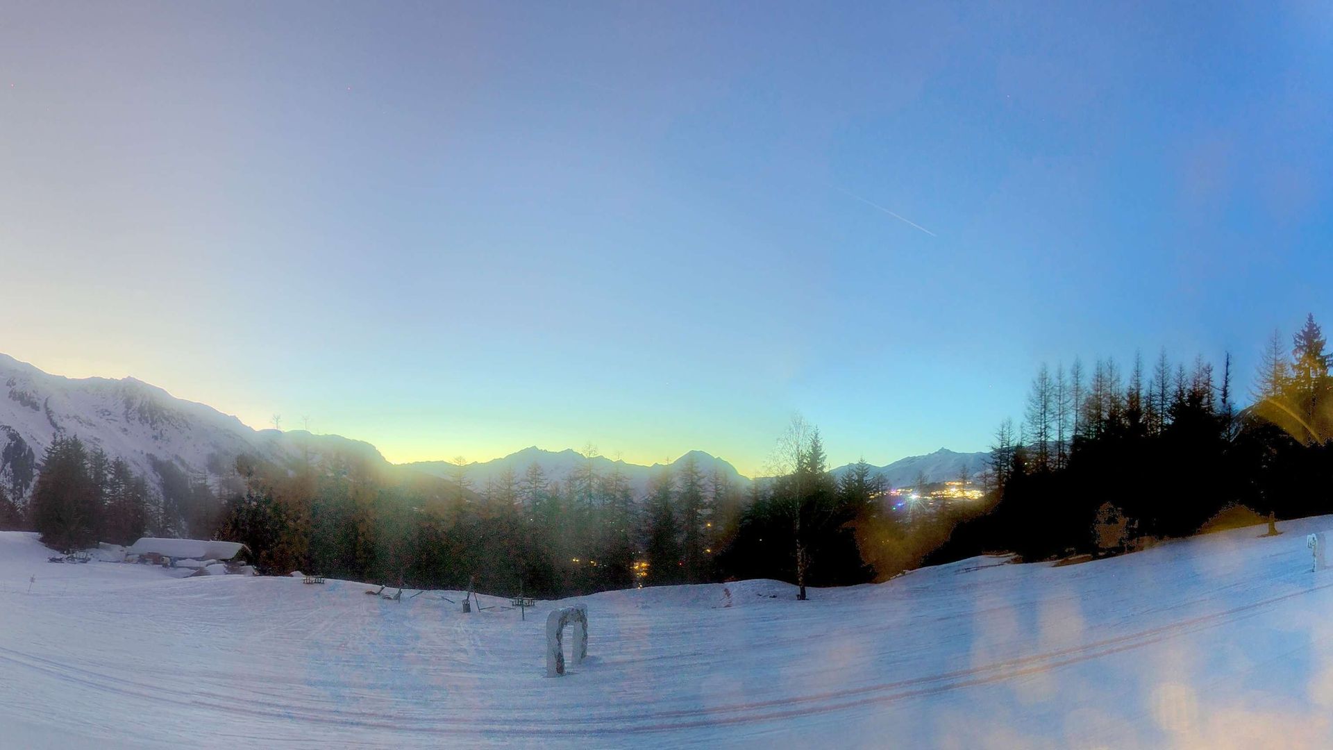 Sainte-Foy-Tarentaise: Rhône-Alpes, France: Plan Bois