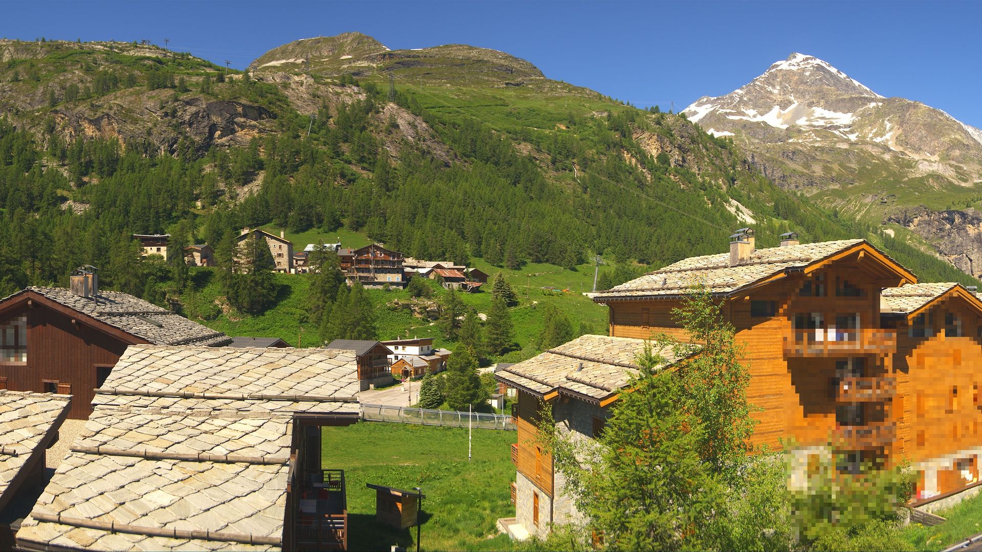 Tignes: Tignes les Boisses - 1800