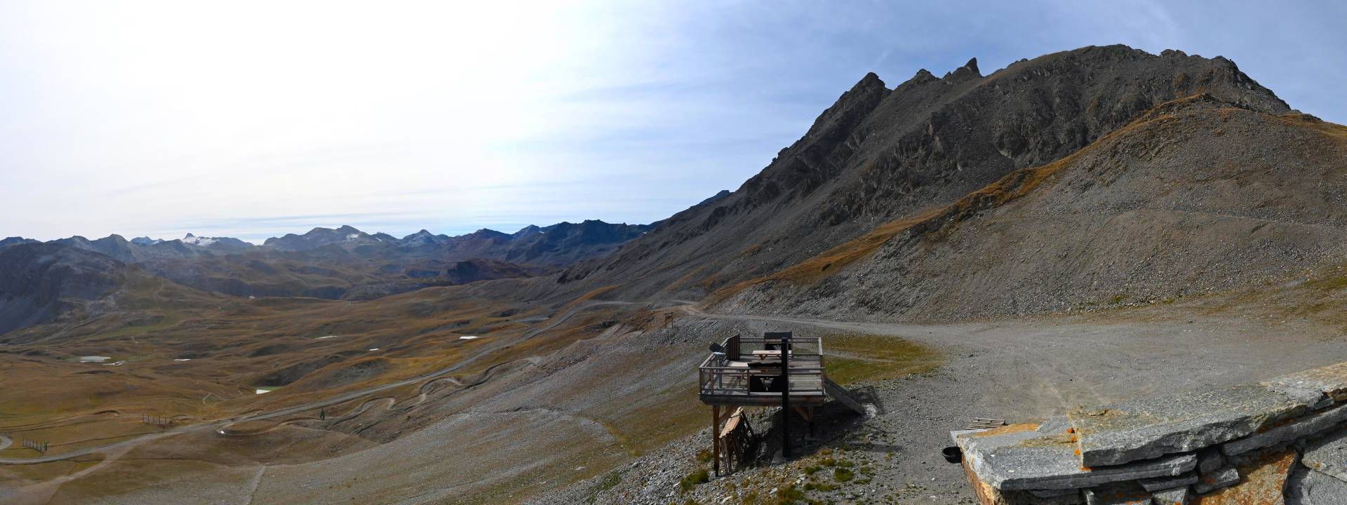 Val-d'Isère: Terrasse de Borsat