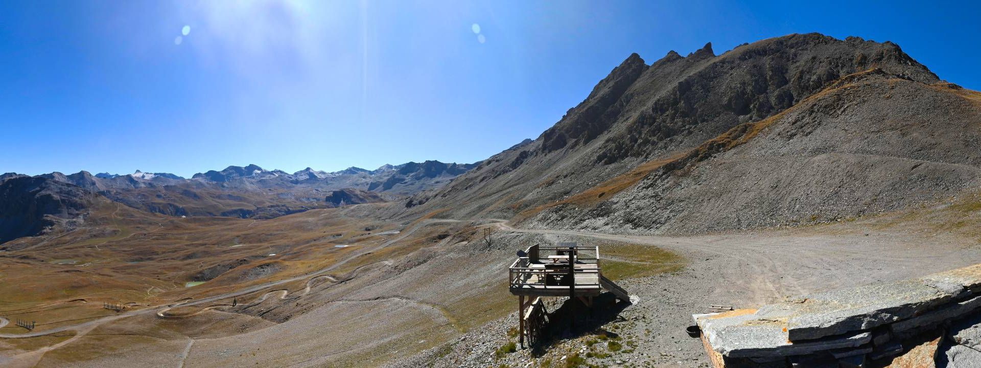 Val-d'Isère: Terrasse de Borsat