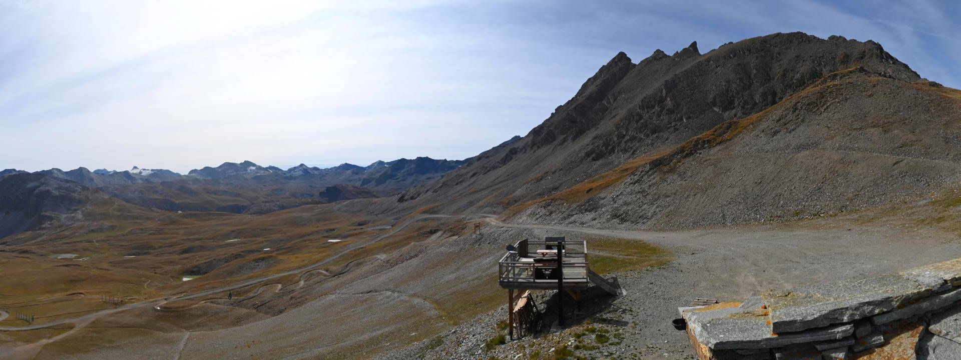Val-d'Isère: Terrasse de Borsat