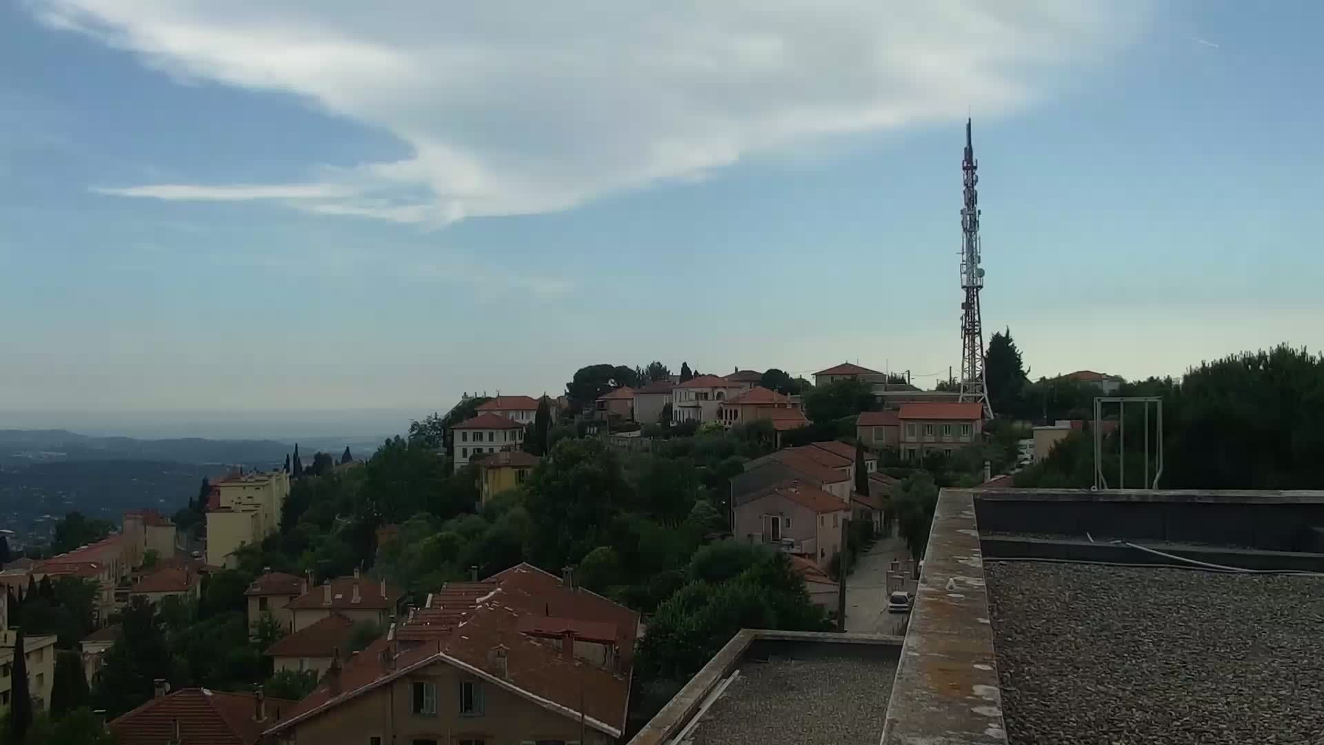 Grasse: Panoramique vidéo