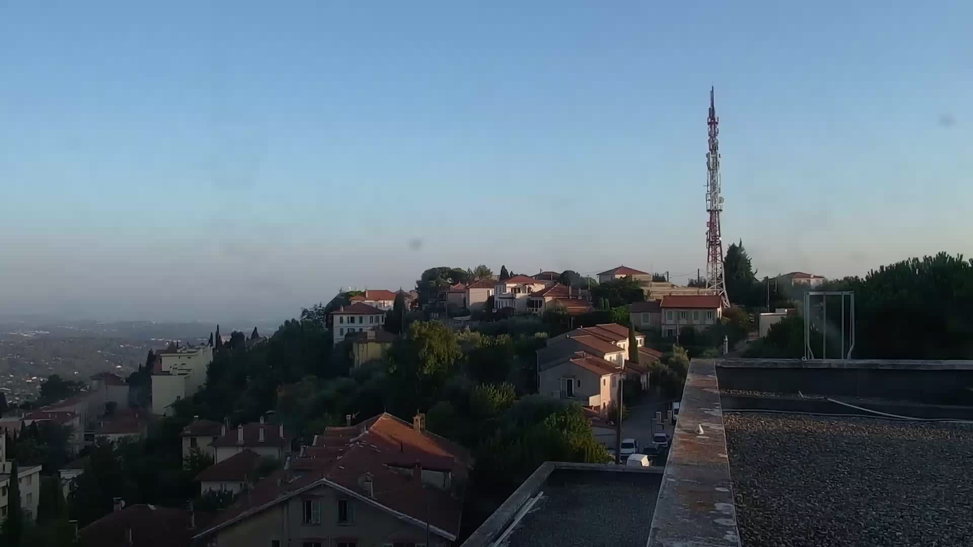 Grasse: Panoramique vidéo