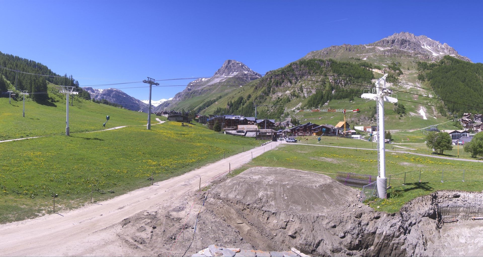 Val-d'Isère: Front de neige