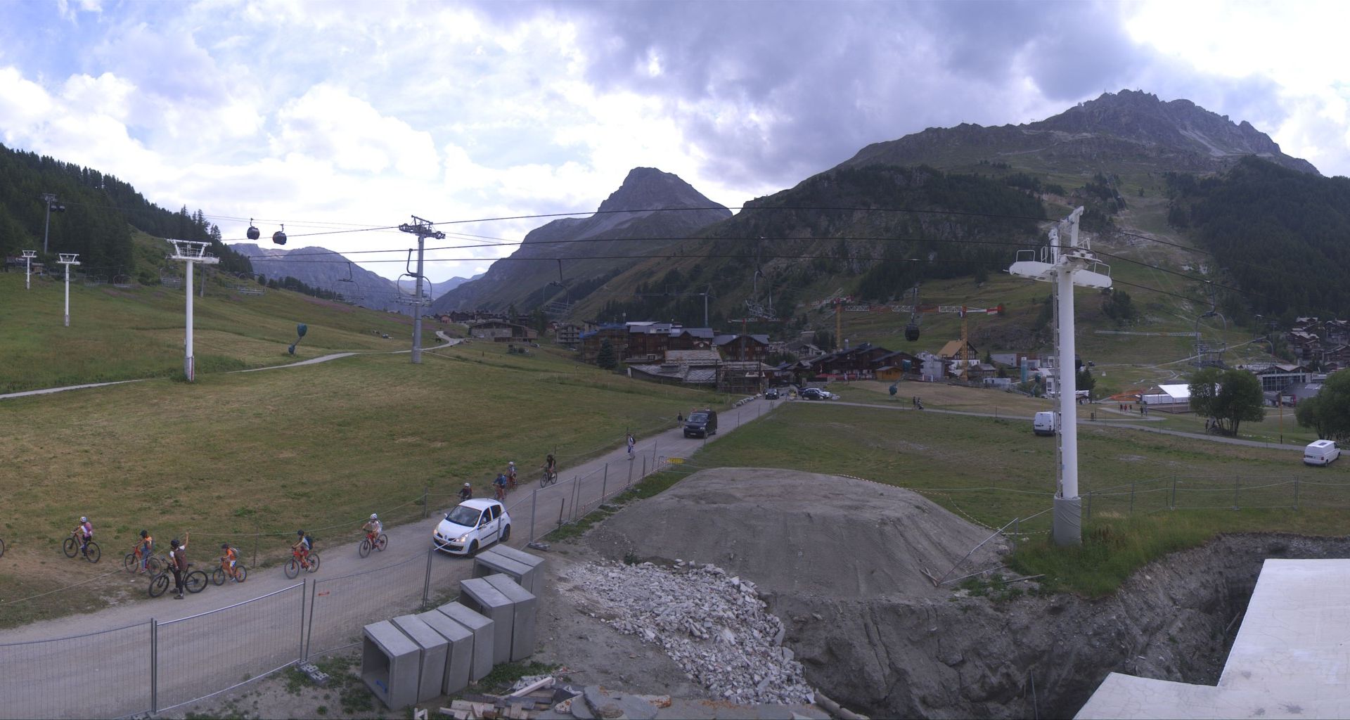 Val-d'Isère: Front de neige