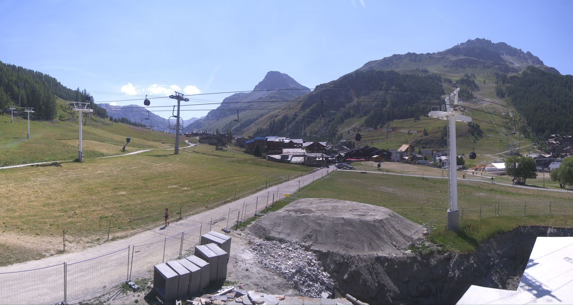 Val-d'Isère: Front de neige