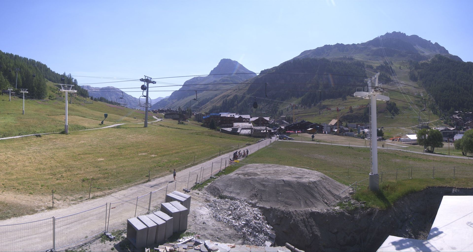 Val-d'Isère: Front de neige