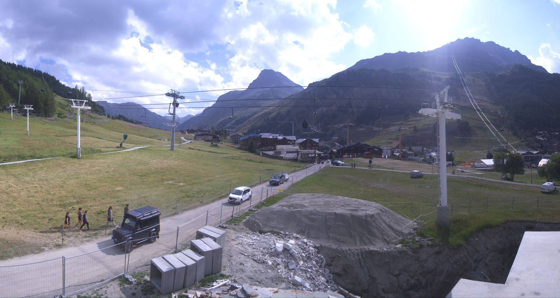 Val-d'Isère: Front de neige