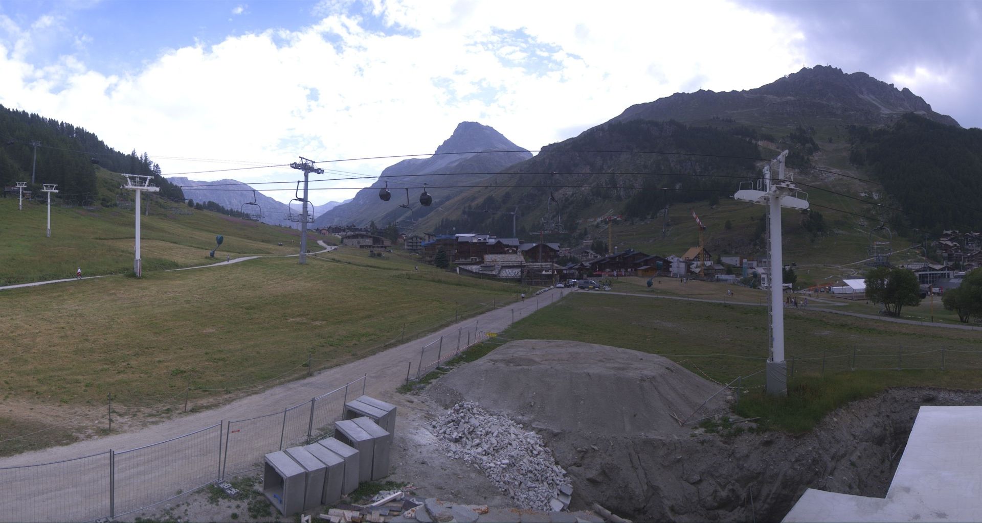 Val-d'Isère: Front de neige