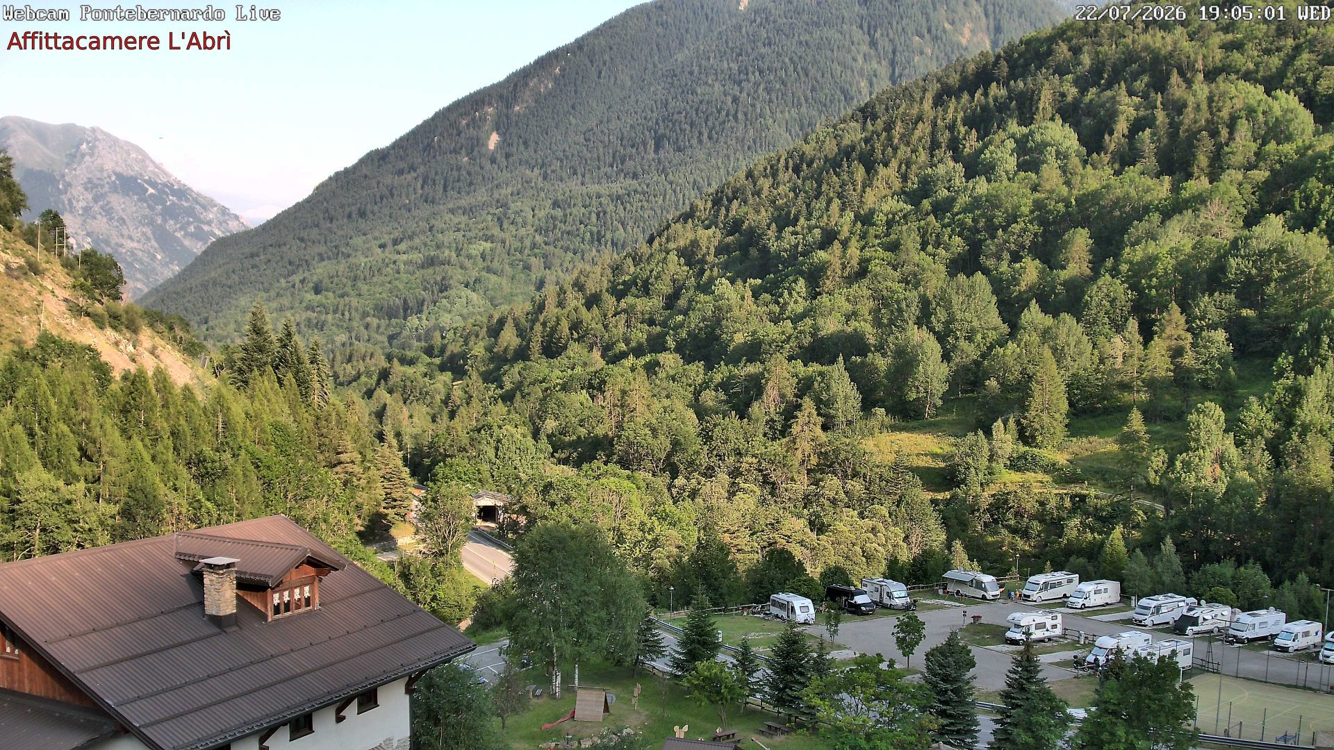 Pietraporzio › Sud-ouest: Pontebernardo - Route de la Vallée d'Aure