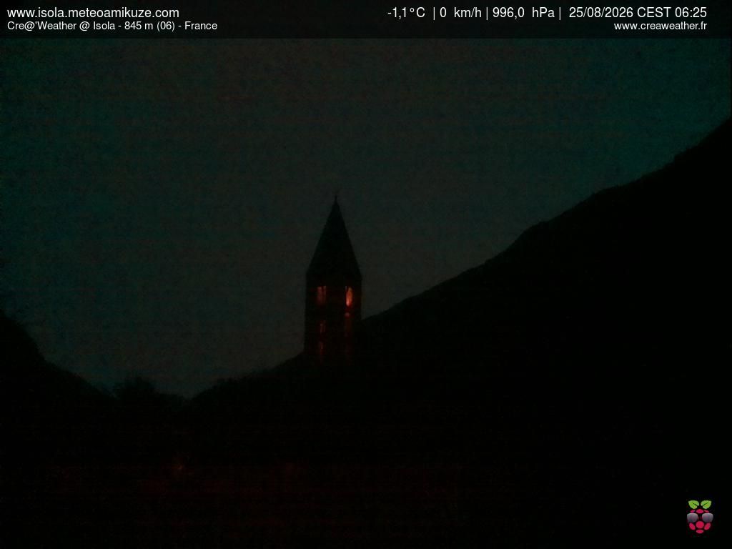 Isola › Nord-ouest: Clocher roman d'Isola