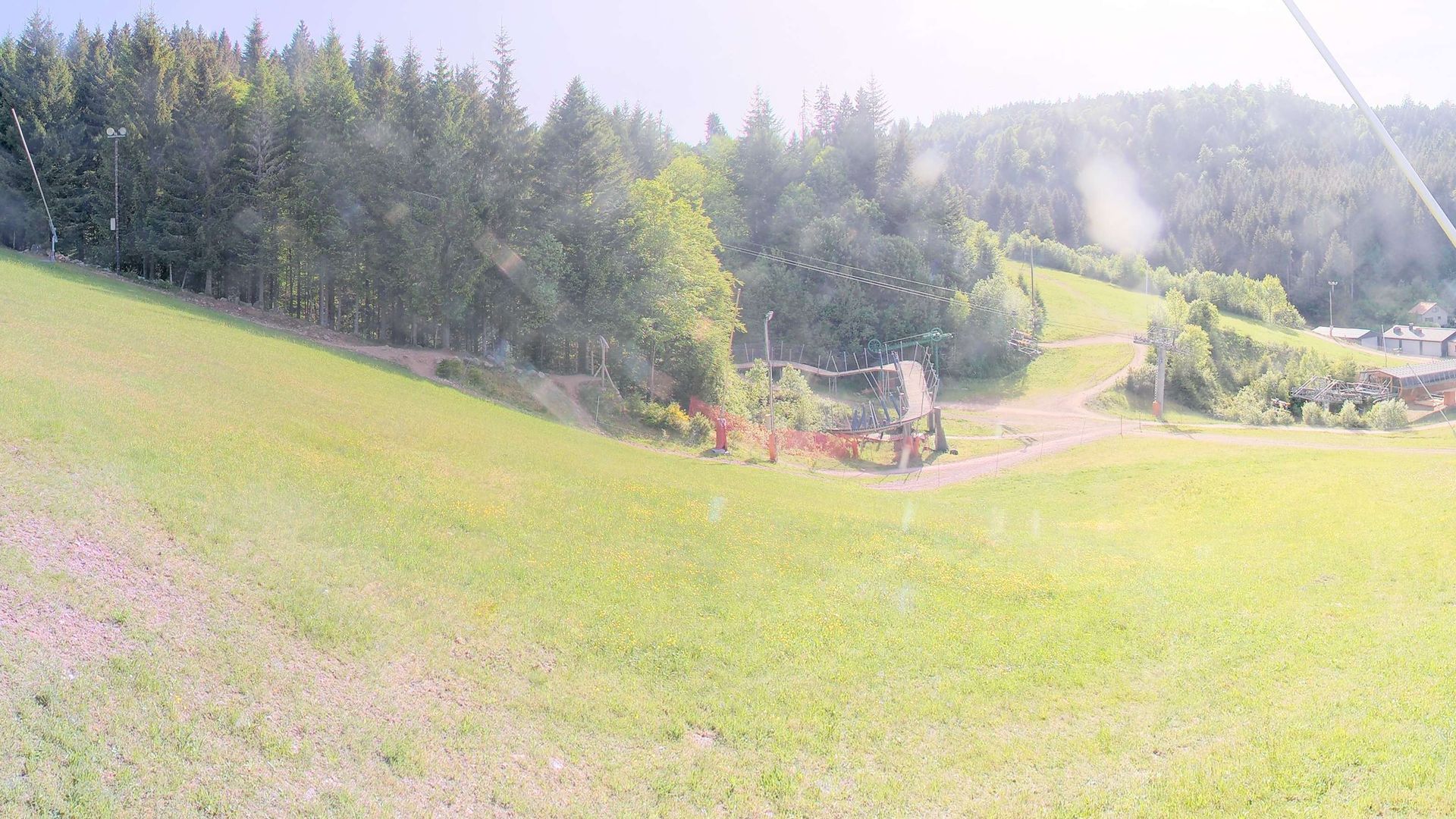 Le Bonhomme: Webcam du Lac Blanc 900 - Massif des Vosges - alsace