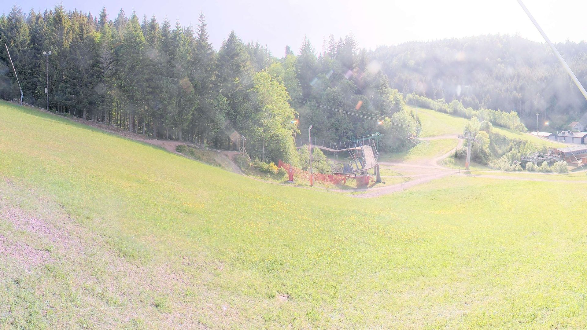 Le Bonhomme: Webcam du Lac Blanc 900 - Massif des Vosges - alsace