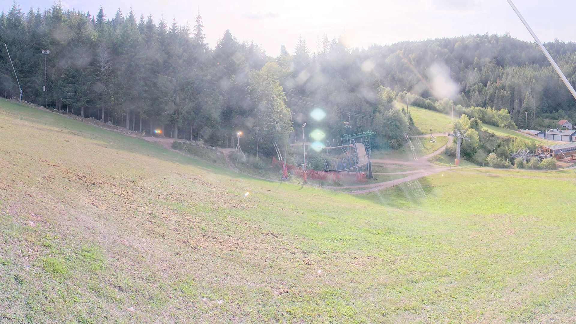 Le Bonhomme: Webcam du Lac Blanc 900 - Massif des Vosges - alsace