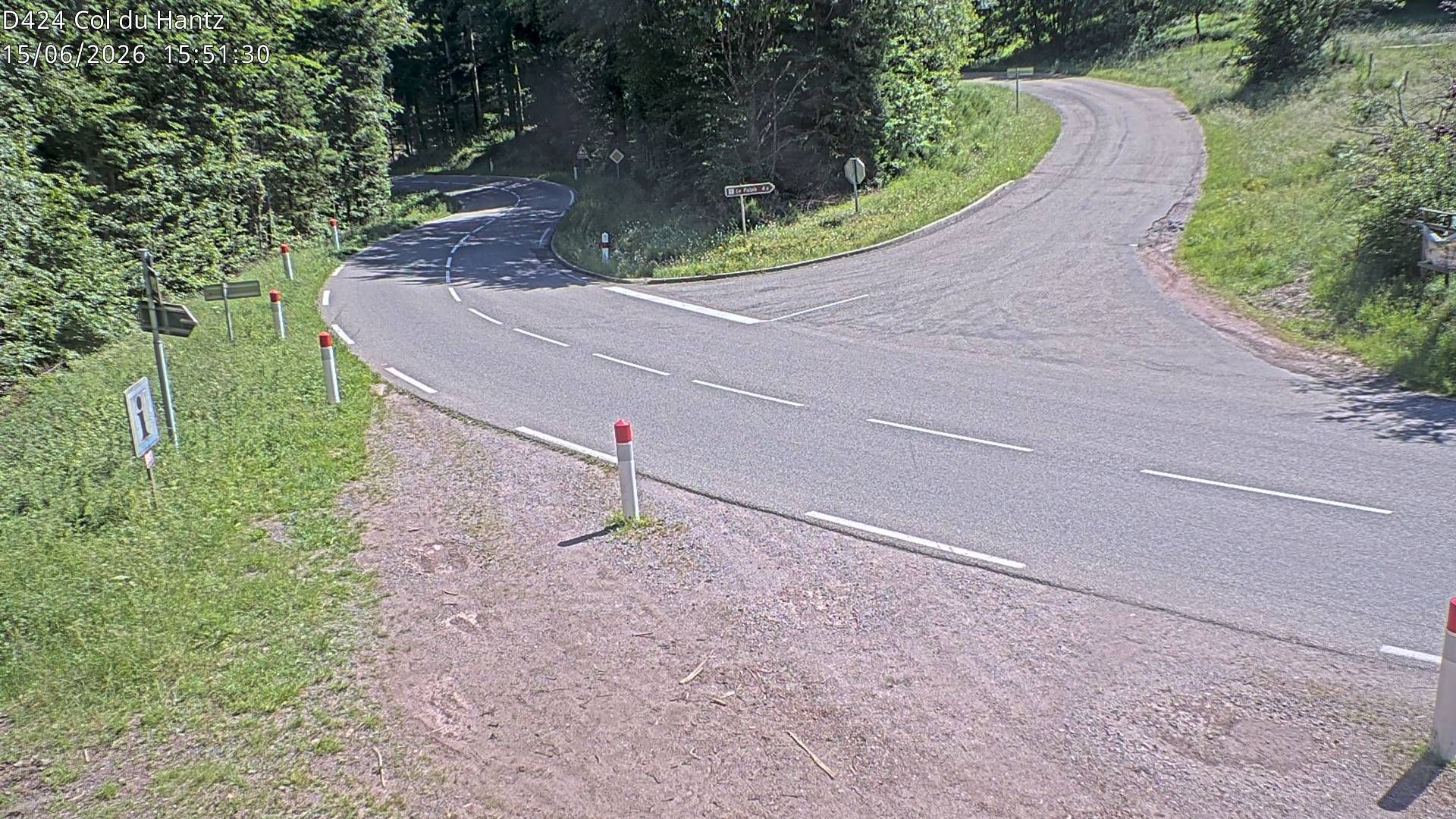 Saulxures › Sud: Col du Hantz