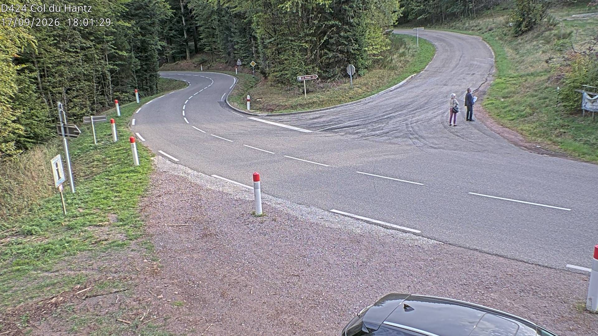 Saulxures › Sud: Col du Hantz