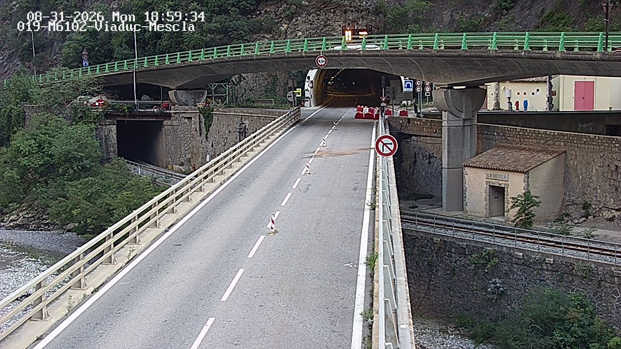 Utelle › Sud: Pont de la Mescla