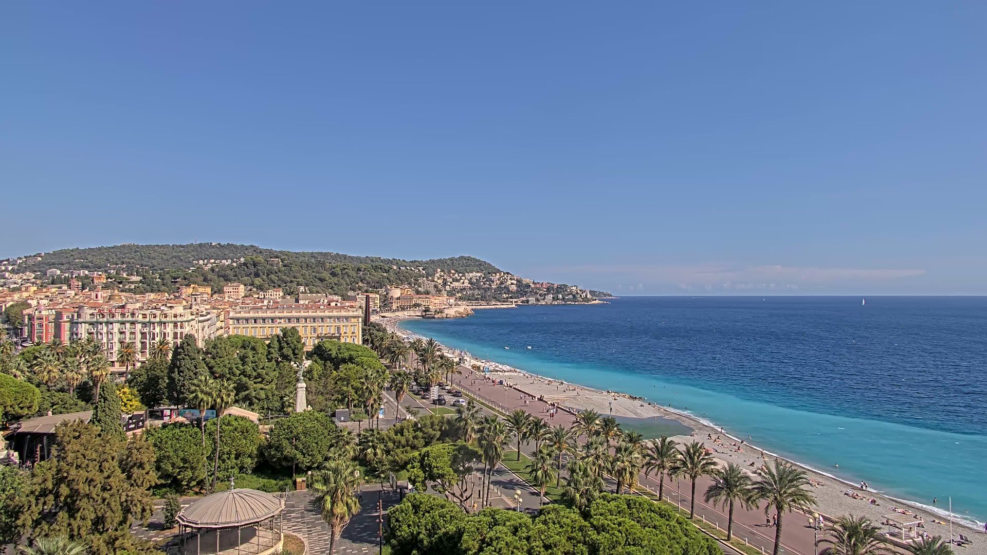 Nice › Sud-est: Plage du Centenaire - Jardin Albert 1er - Promenade des Anglais