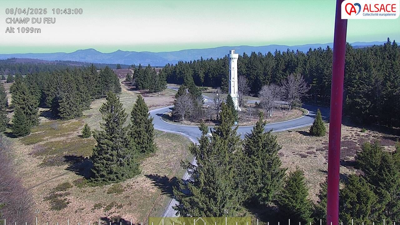 Le Hohwald › Nord: Tour du Champ du Feu (1099m)