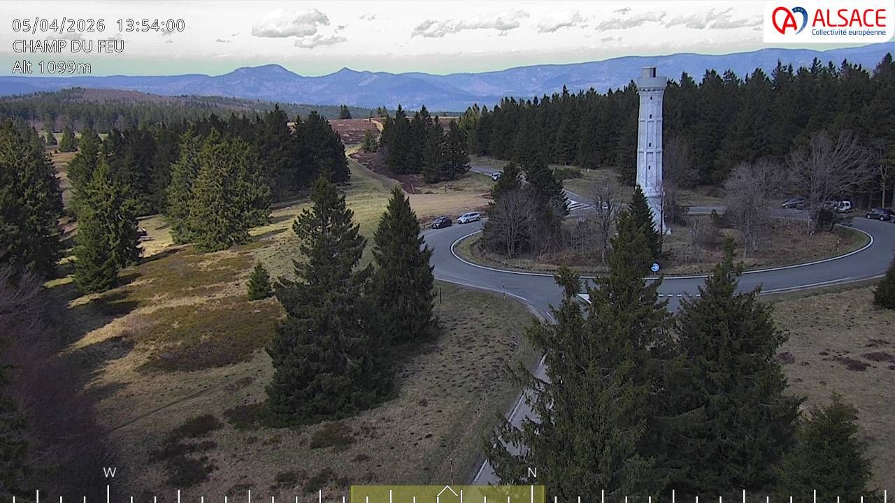 Le Hohwald › Nord: Tour du Champ du Feu (1099m)